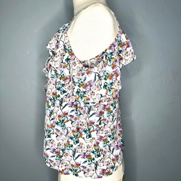 Boho Floral Off--the- Shoulder Blouse – Size 4 (US) - Picture 4 of 9